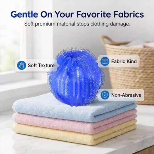Pet Hair Remover for Laundry (Large Blue)