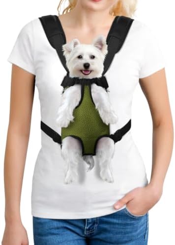 YUDODO Pet Dog Carrier Backpack Adjustable Front Carrier for Small Dog Cat