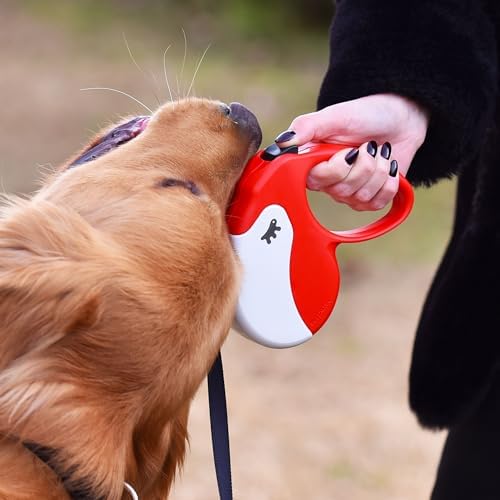 Ferplast Retractable Dog Lead Extendible Dog Leash Amigo Tape L, Extendable Tape, 5 m, max 50 kg, Lilac