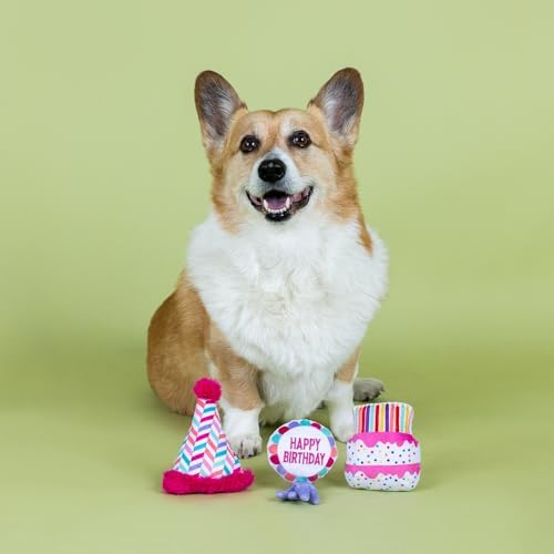 Fringe Studio CAN I GET A WOOF-WOOF!, Small Plush Dog Toy 3PCS Set, PetShop Collection (662056)