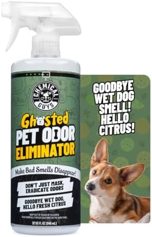 Chemical Guys, Ghosted Pet Odor Neutralizer Spray, Citrus Scent, 32 fl oz