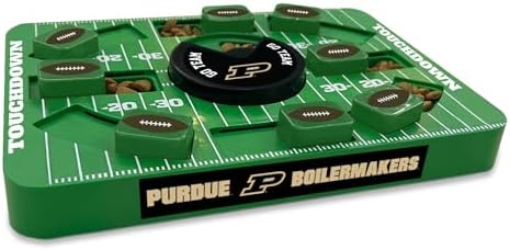 Pets First NCAA Purdue Large Puzzle Toy - Interactive Dog Treat Toy, New Size, Slow Feeding