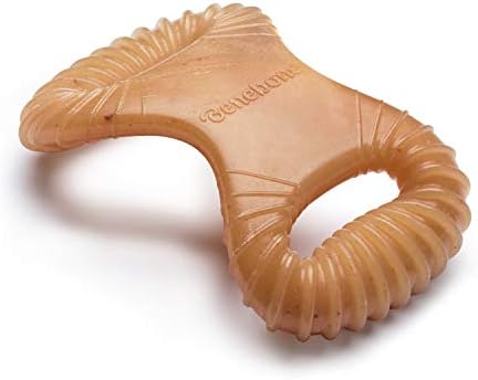 Benebone Dental Dog Chew Toy for Aggressive Chewers, Real Chicken, Small