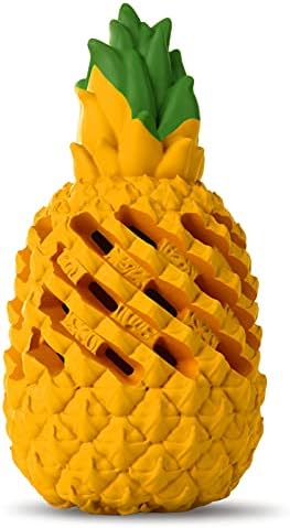 Upgrade Dog Toys for Large Dogs, Dog Chew Toys for Medium Large Dogs to Keep Them Busy,Dogs Dental Chew Clean Dispensing Toys Pineapple Shape Design
