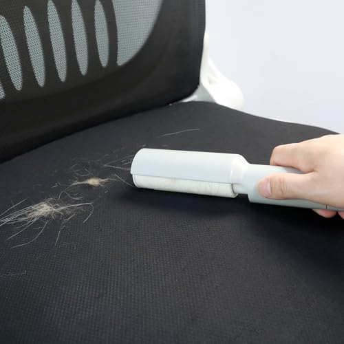 4'' Lint Plus Roller Refills Only Compatible with Flint Plus XL Retractable Lint Remover & Pet Hair Roller for Clothes Extra Sticky 90 Sheets Each Refill Total 360 Sheets (Travel Size)