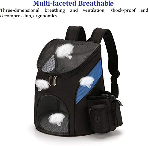 ETOPARS Pet Carrier Backpacks, Bag Carrier Pet Outdoor Backpack, Dog Travel Bag for Walking Hiking Bike and Motorcycle