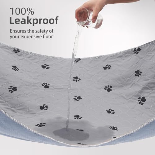 PUPTECK Washable Pee Pads for Dogs, Reusable Puppy Potty Training Mat