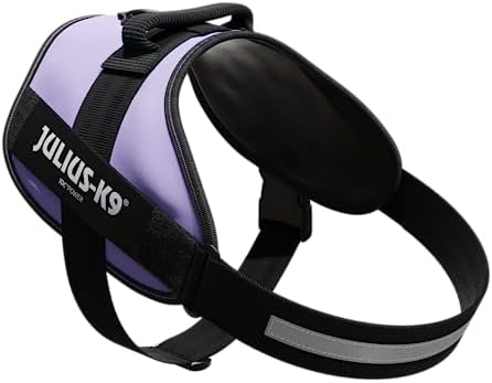 Julius-K9, 16IDC-PR-3, IDC Powerharness, Dog Harness, Size: 3, Purple