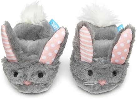 BarkBox Itty & Bitty the Bunny Slippers Dog Toy - 2-in-1