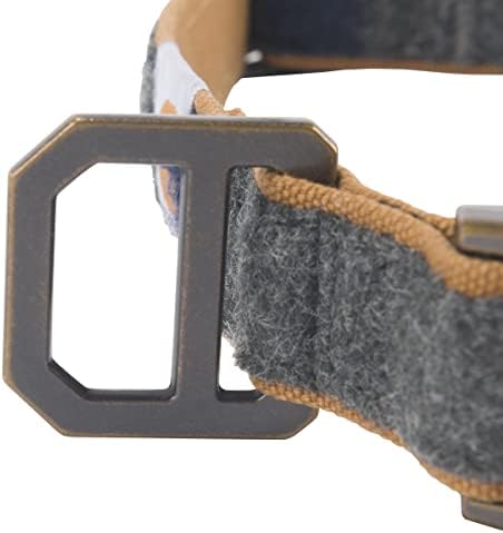 Carhartt Nylon Duck Blanket Stripe Dog Collar Brown/Stripe L
