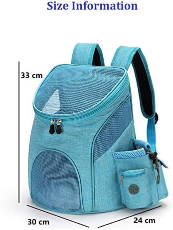 ETOPARS Pet Carrier Backpacks, Bag Carrier Pet Outdoor Backpack, Dog Travel Bag for Walking Hiking Bike and Motorcycle