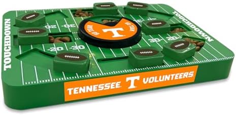 Pets First NCAA Tennessee Large Puzzle Toy - Interactive Dog Treat & Slow Feeding Toy