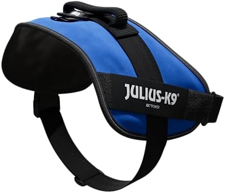 Julius-K9, 16IDC-B-4, IDC Powerharness, Dog Harness, Size: 4, Blue