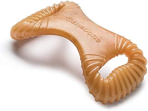 Benebone Dental Dog Chew Toy for Aggressive Chewers, Real Chicken, Medium