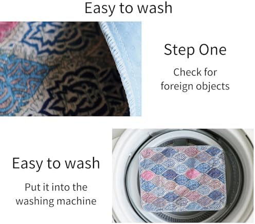 Reusable Puppy Pee Pads, Super Absorbent, Waterproof and Leak Proof, Bottom Anti Slip, Washable, Puppy Toilet Training pad. Suitable for Small to Medium-Sized Dogs (18*24inch(2pieces))