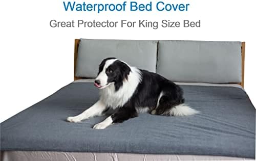 Peepeego Non-Slip Dog Pad 72"x72", Washable Pee Pad Waterproof for Training, Whelping