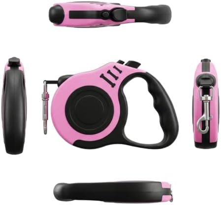 PETIMP Retractable Dog Leash Lightweight 16FT Leash Set
