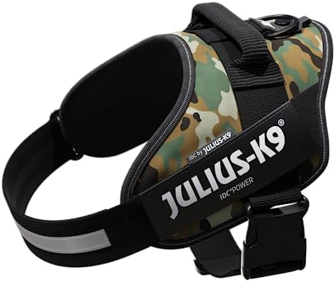 Julius-K9, 16IDC-C-1, IDC Powerharness, Dog Harness, Size: 1, Camouflage
