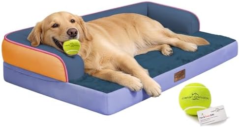 Comfort Expression Orthopedic XL Dog Bed for Large and Extra Large Dogs