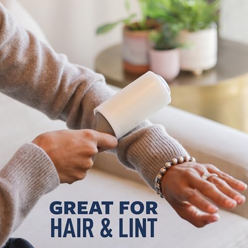 Scotch-Brite Lint Rollers, 100 Sheets per Roller, Pack of 6 (600 Total Sheets) – Mega Value Lint Remover Pack for Pet Hair, Clothes & Furniture