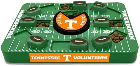 Pets First NCAA Tennessee Large Puzzle Toy - Interactive Dog Treat & Slow Feeding Toy