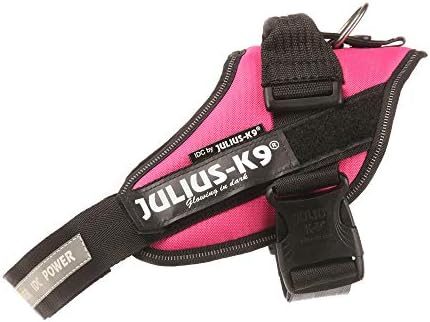 Julius-K9, 16IDC-DPN-0, IDC Powerharness, Dog Harness, Size: 0, Dark Pink