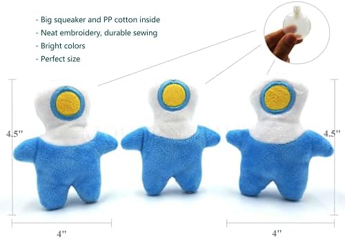 MODERN WAVE - Interactive Squeaky Plush Hide and Seek Squirrel Type Puzzle Toy for Dogs, Medium Size (Submarine and Divers)