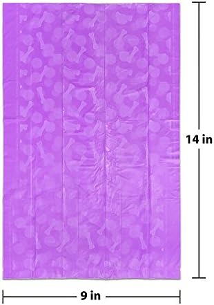Bags on Board Patterned Dog Waste Bags, 9x14 in, 140 bags, Patterned (3203940045)