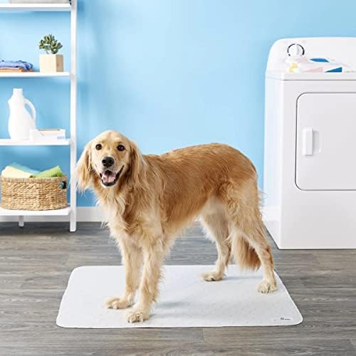 Pet Parents® Pawtect® Pads Washable Pee Pads for Dogs (2pack) of Premium Dog Pee Pads, Waterproof Puppy Pads & Reusable Dog Pads, Whelping Pads & Modern Pee Pads for Dogs (Grey, 34x36)