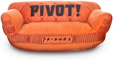 Warner Bros Friends TV Show Pivot Couch Plush Dog Toy, 10 Inch