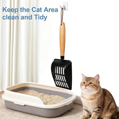 Cat Litter Scoop, Metal Litter Scoop, Long