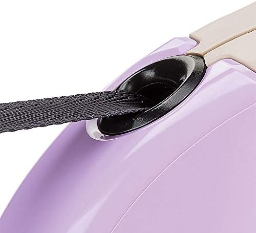 Ferplast Retractable Dog Lead Extendible Dog Leash Amigo Tape L, Extendable Tape, 5 m, max 50 kg, Lilac