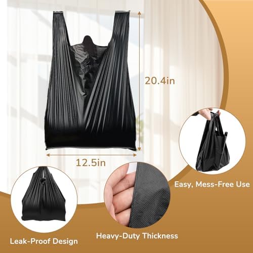 Dog Poop Bags with Handles Compatible with Arm and Hammer Pooper Scooper