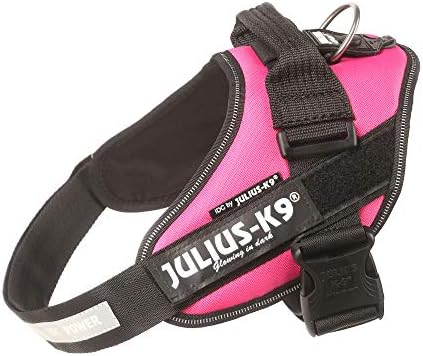 Julius-K9, 16IDC-DPN-0, IDC Powerharness, Dog Harness, Size: 0, Dark Pink