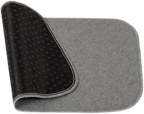 2 Pack 34"x36" Washable Pee Pads for Dogs, Super Absorbent Reusable Training Dog Pads Pet Puppy Pads, Non-Slip Potty Pads for Whelping, Playpen, Crate, Bed