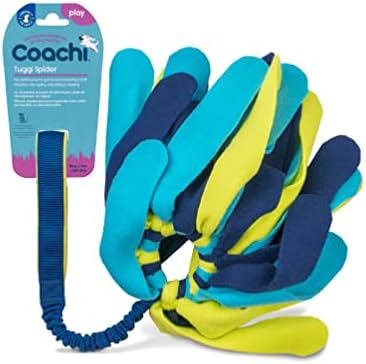 Coachi Tuggi Spider - Interactive Dog Toy for Tug of War & Play