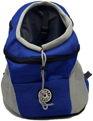 Pet Carrier Backpack for Small Dog cat up to 2~26 lbs, Hands-Free Pet Travel Bag, Breathable Head-Out Design and Waterproof Bottom for Hiking & Travel