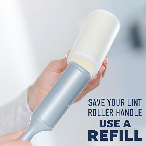 Scotch Lint Roller, 6 Pack (336 Sheets Total), 56 Easy Tear Sheets Each, 4 in x 22.6 ft, Adhesive Lint & Pet Hair Remover for Clothes, Furniture and Car