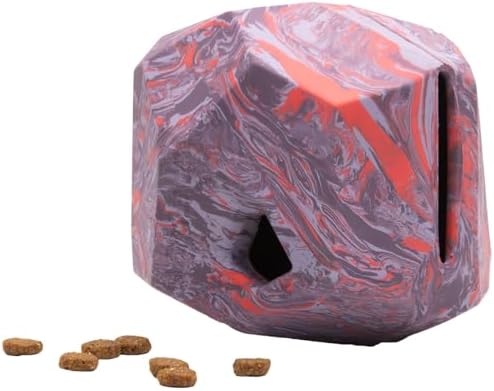 Ruffwear, Gnawt-a-Rock, Interactive Dog Toy, Purple Orchid