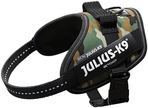 Julius-K9, 16IDC-C-MM, IDC Powerharness, Dog Harness, Size: Mini-Mini, Camouflage