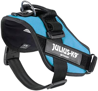 Julius-K9, 16IDC-AM-0, IDC Powerharness, Dog Harness, Size: 0, Aquamarine