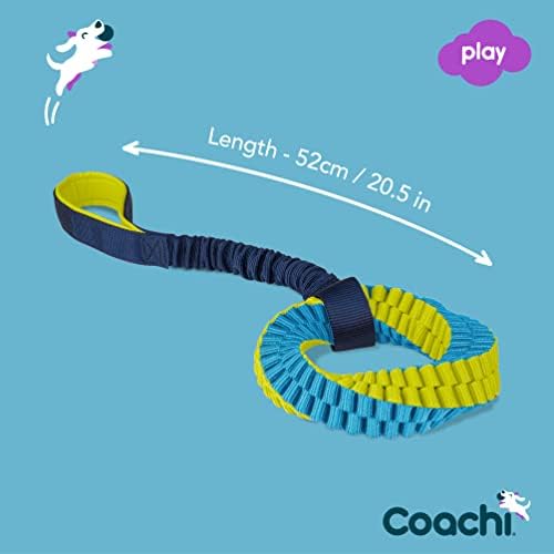 Coachi Tuggi Helix - Interactive Dog Toy for Tug of War & Play