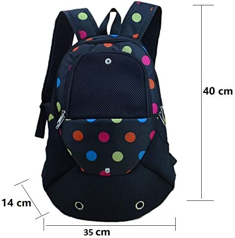 ETOPARS Carrier Backpack for Cats and Small Dogs, Dog Bag Travel Carrier with Mesh Window for Walking Hiking Bike Camping Outdoor, Holds Dogs up to 4 kg