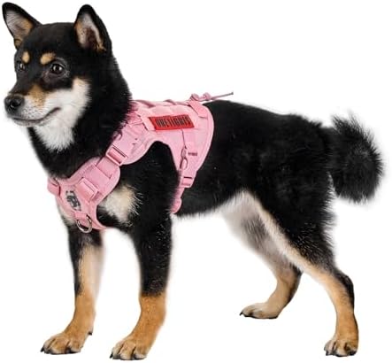 OneTigris Tactical Dog Harness No-Pull Service Vest for Small Dogs