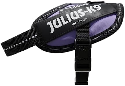 Julius-K9, 16IDC-PR-B2, IDC Powerharness, Dog Harness, Size: Baby 2, Purple