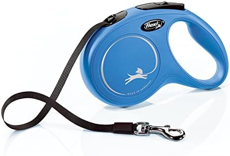 FLEXI® Classic Tape Retractable Dog Leash, Medium, 16 ft - Blue