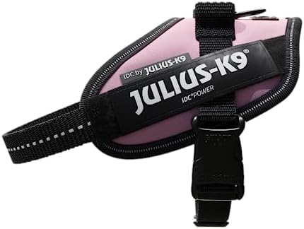 Julius-K9, 16IDC-PN-MM, IDC Powerharness, Dog Harness, Size: Mini-Mini, Pink