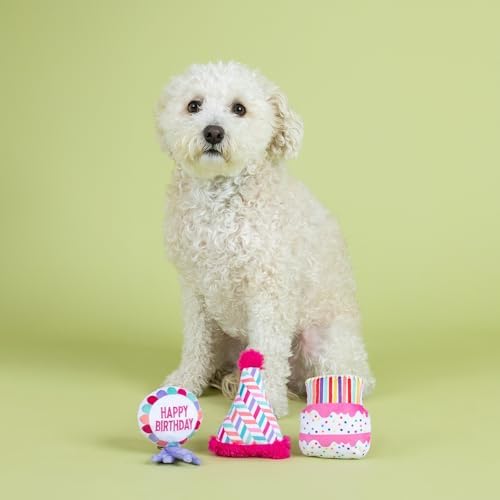 Fringe Studio CAN I GET A WOOF-WOOF!, Small Plush Dog Toy 3PCS Set, PetShop Collection (662056)