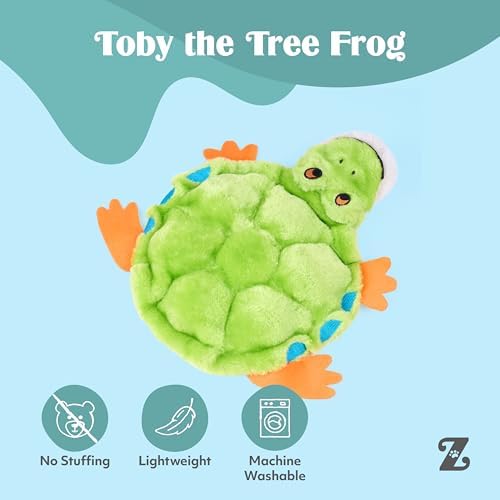 ZippyPaws Squeakie Crawler No Stuffing Dog Toy to Keep Them Busy - 11"