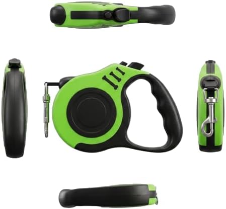PETIMP Retractable Dog Leash Lightweight 16FT Leash Set